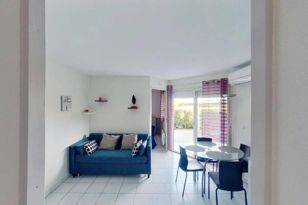 Les Goelettes - Appartement En Rdc Avec Acces Direct A La Plage Saint-Cyprien  Exterior foto