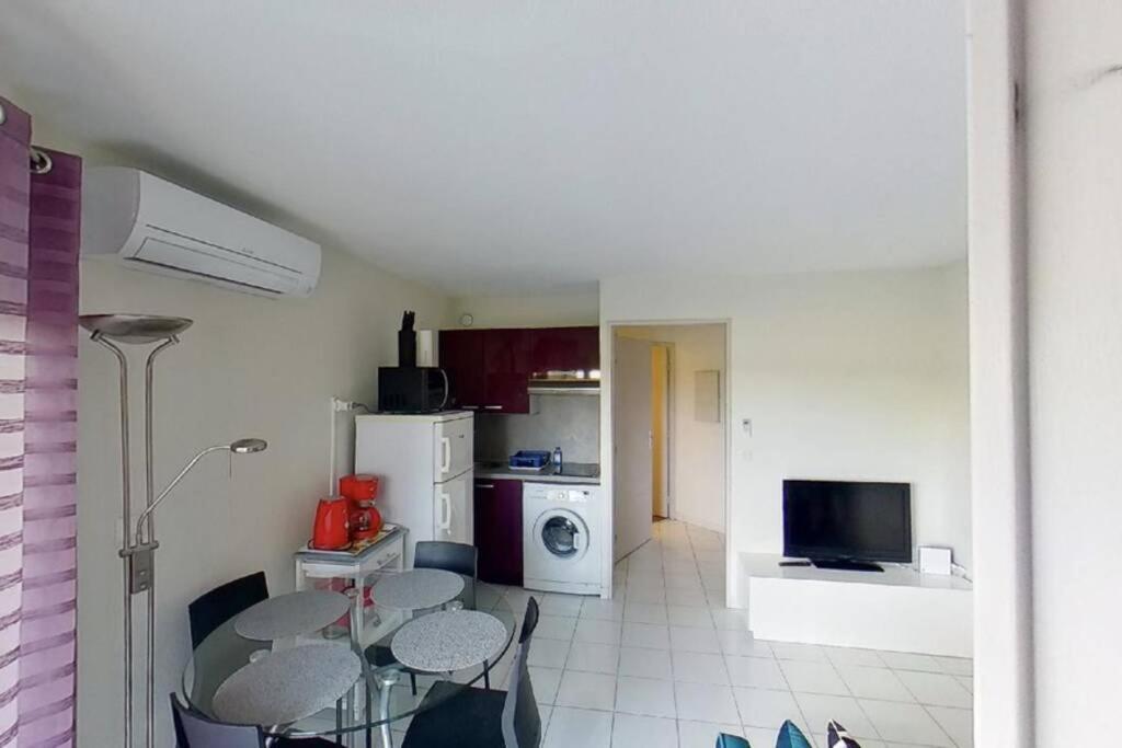 Les Goelettes - Appartement En Rdc Avec Acces Direct A La Plage Saint-Cyprien  Exterior foto